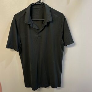 Black men’s lululemon polo shirt